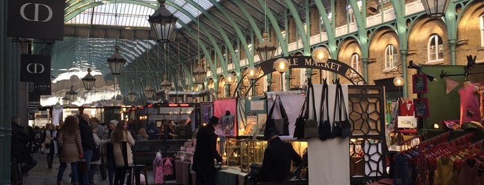 Covent Garden Market is one of London 2016.