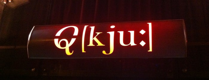 Q - KJU-Bar is one of Club Wien.