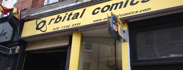 Orbital Comics is one of London Comic Books.