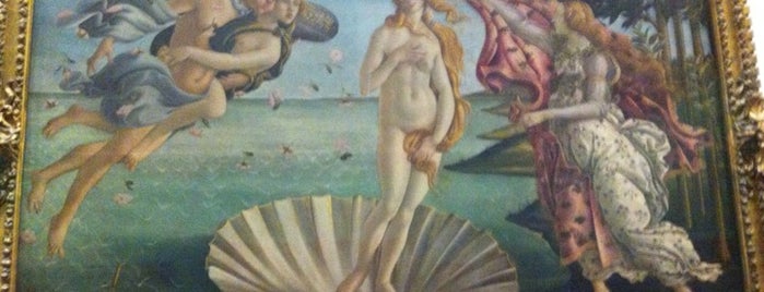 Galleria degli Uffizi is one of Florence/Firence.