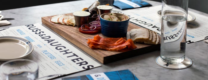Russ & Daughters Café is one of New York recommendations.