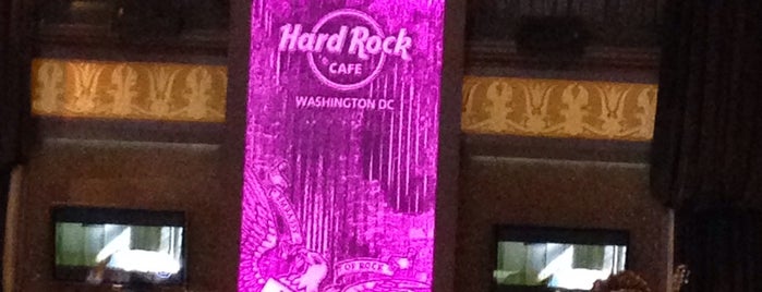 Hard Rock Cafe Washington DC is one of Lugares favoritos de Paulien.