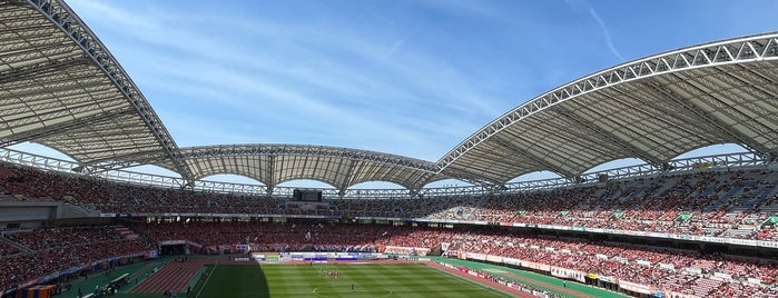 Denka Big Swan Stadium is one of 行ったことあるスタジアム.