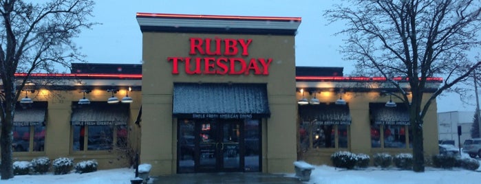 Ruby Tuesday is one of to eat list.