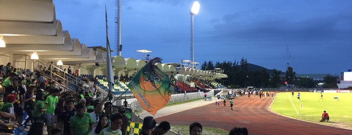 Sattahip Navy Stadium is one of Thailand League Divi­sion 1 Stadium 2012.