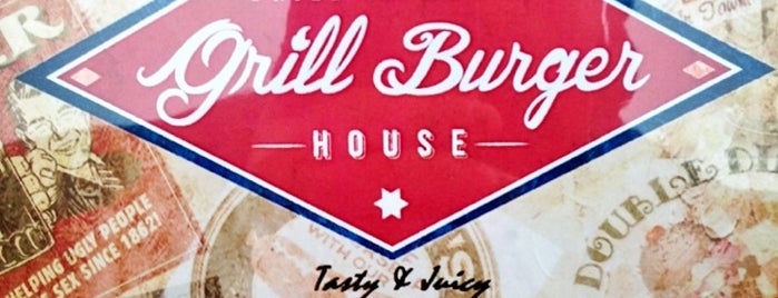 Grill Burger is one of สถานที่ที่ Brady ถูกใจ.