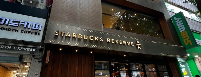 Starbucks Reserve is one of have visited coffee shop.