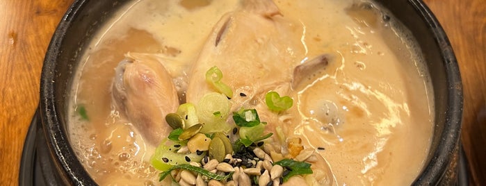 Tosokchon Ginseng Chicken Soup is one of KOREA.