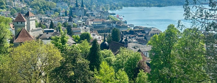 Museggmauer is one of Lugano, Lucerna, Interlaken, Cinqueterre e milão.