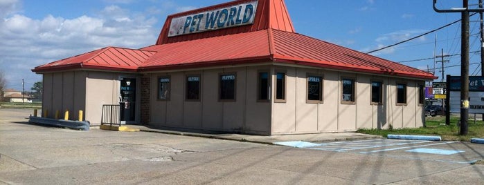 Dawn's Pet World is one of Used to Be a Pizza Hut.