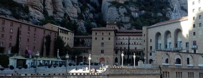 Santa Maria de Montserrat Abbey is one of #bcntrip.