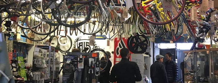 Brick Lane Bikes is one of Happy London.