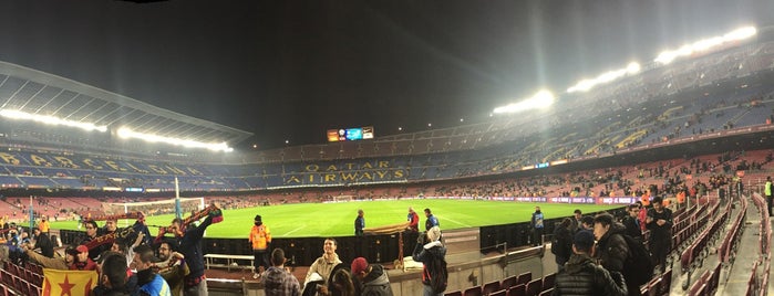 Camp Nou is one of Locais curtidos por Chuk.