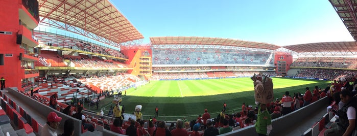 Estadio Nemesio Diez is one of Locais curtidos por Chuk.