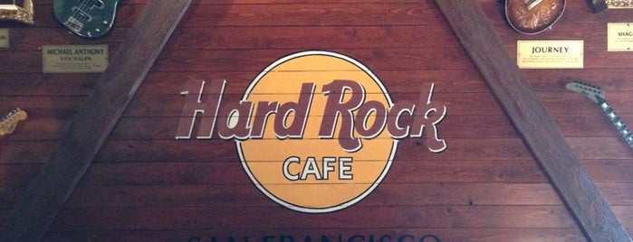 Hard Rock Cafe San Francisco is one of San Franscisco.