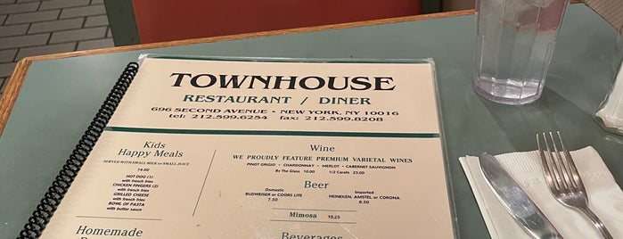 Townhouse Diner is one of American Restaurants to try.