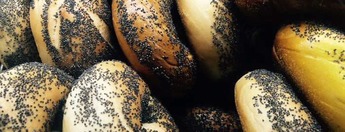 Bagelsmith Bedford is one of NYC's Best Bagel Shops.