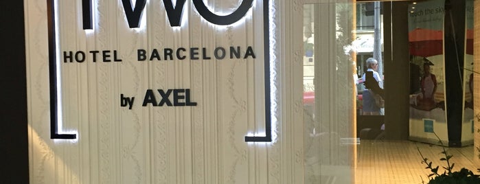 TWO Hotel Barcelona by AXEL is one of AXEL HOTELS.