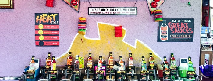 Tijuana Flats is one of Places to try.