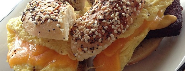 Beauty's Bagel Shop is one of The 11 Best Places for Bagels and Lox in Oakland.