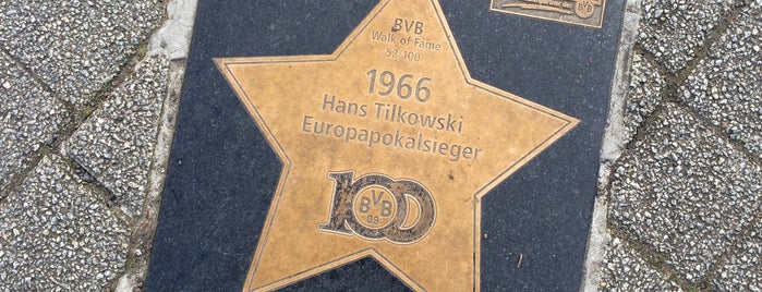 BVB Walk Of Fame #52 1966 Hans Tilkowski Europapokalsieger is one of BVB Walk of Fame.