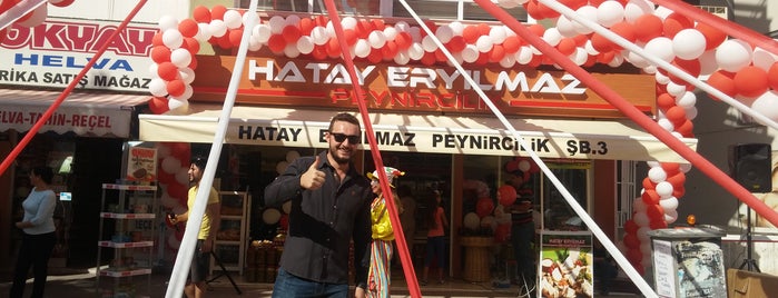 Hatay Eryılmaz Peynircilik Pozcu is one of Harbiye restorant Mersin Nihat.