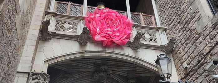 Pont del Carrer del Bisbe is one of Barcelona | Cultura e Arquitetura.