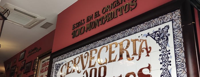 100 Montaditos is one of Sevilla Favorites!.