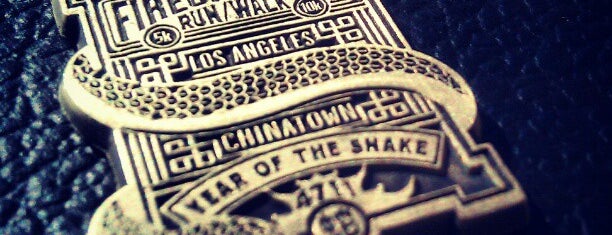 LA Chinatown Firecracker Run/Walk & Bike Ride is one of Locais salvos de Tony.