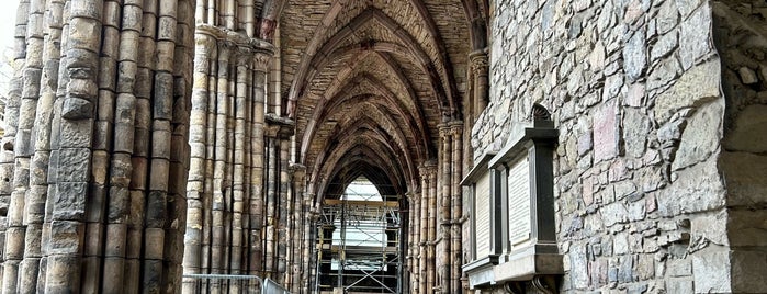 Holyrood Abbey is one of Locais curtidos por Yarn.