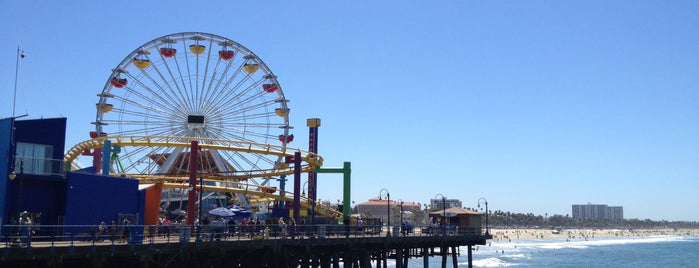 Santa Monica Pier is one of Los Angeles.