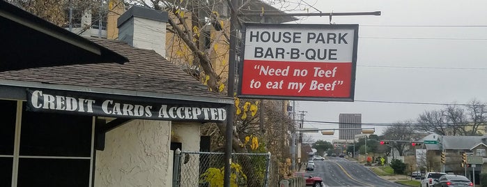 House Park BBQ is one of Places to go in Austin.