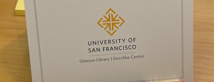 USF - Gleeson Library is one of San Fransisco.