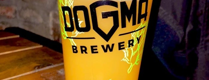 Dogma Brewery is one of Locais curtidos por Mira.
