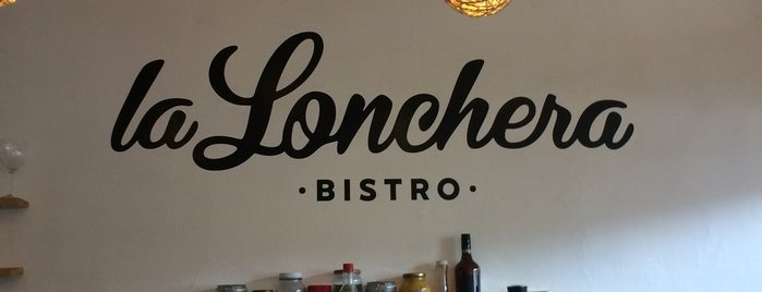 La Lonchera Bistro is one of Mexico -Yasmin.