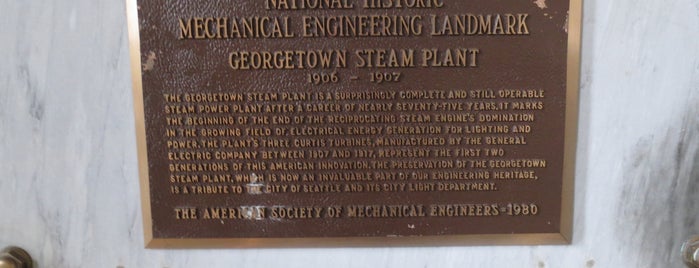 Georgetown Powerplant Museum is one of Seattle.