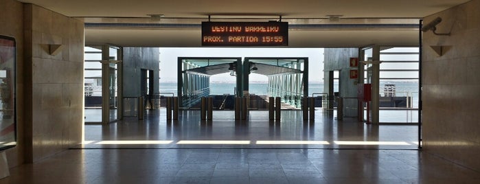 Terminal Fluvial do Terreiro do Paço is one of Portugal.