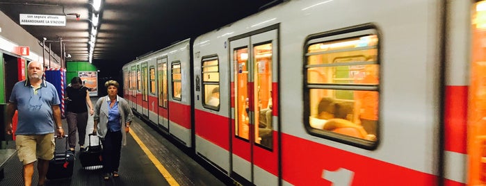Metro Primaticcio (M1) is one of MILANO.