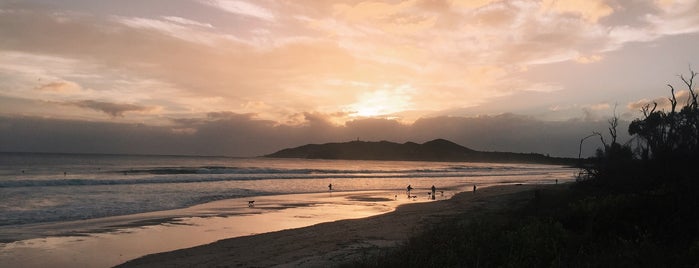 Belongil Beach is one of Byron Bay.