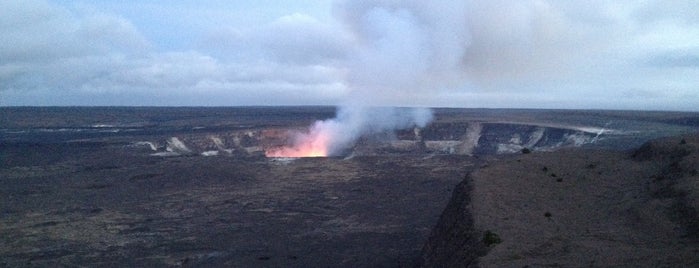 Kilauea Volcano is one of The Big Island, Hawaii.