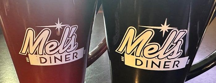Mel's Diner is one of Places to eat.