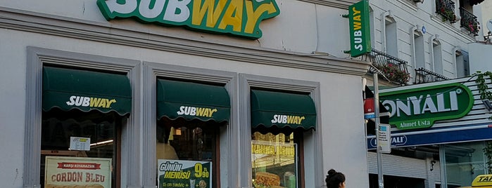 Subway is one of beğendiklerim.