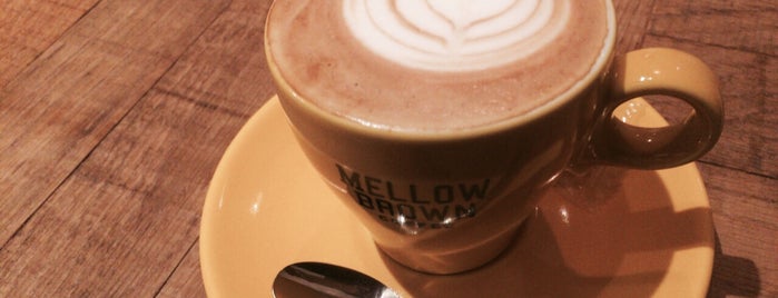 MELLOW BROWN COFFEE is one of papecco1126 님이 저장한 장소.