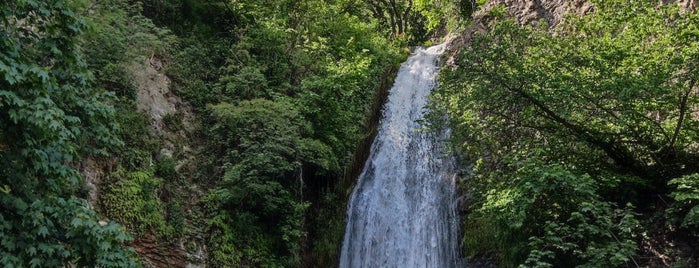 Waterfall in Botanical Garden is one of Georgia ,tbilisi.