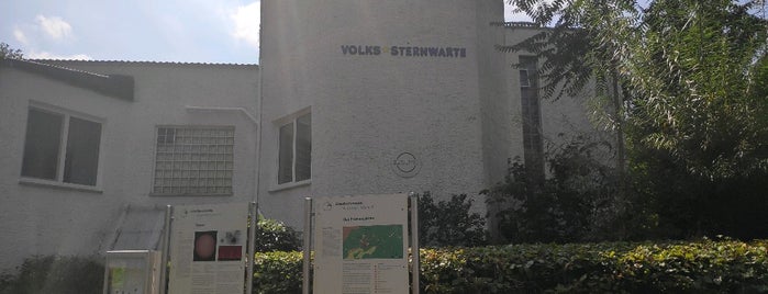 Volkssternwarte is one of Darmstadt.