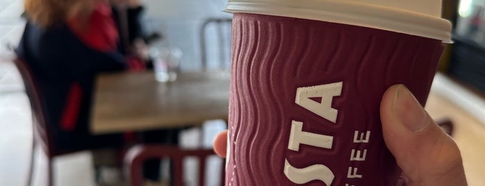 Costa Coffee is one of Favourite Cafes and Coffee Shops.