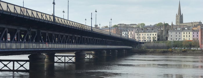 Craigavon Bridge is one of Back to L'Derry.