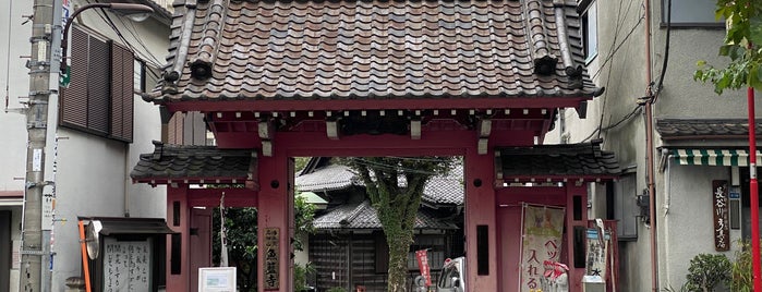 魚籃寺 is one of 東京23区(東部除く)の行ってみたい神社.