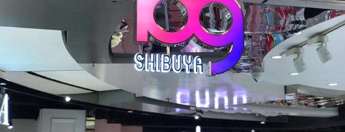 Shibuya 109 is one of Asia.