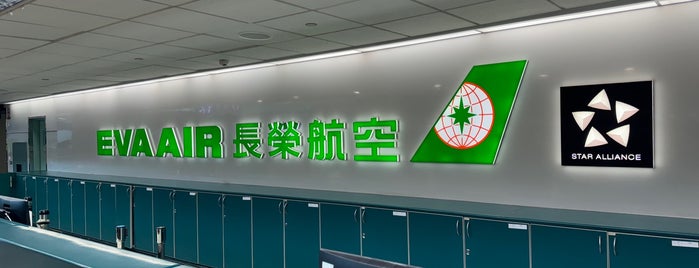 Eva Air Check-In Counter is one of 台湾16天15晚.